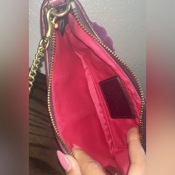 Coach Vintage Hamptons Tweed Demi Baguette - Picture 5 of 5